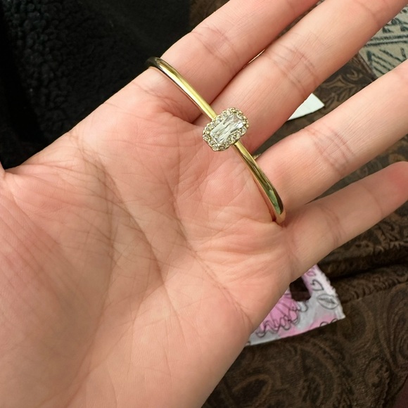 14K GP CZ Bracelet - Picture 2 of 2